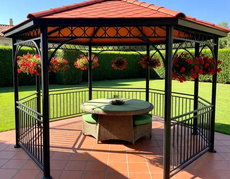 Esemplare di gazebo in legno