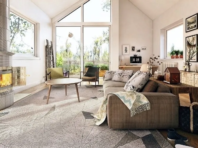 Design nordico soggiorno