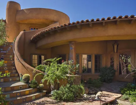 Casa realizzata seguendo i dettami della bioarchitettura