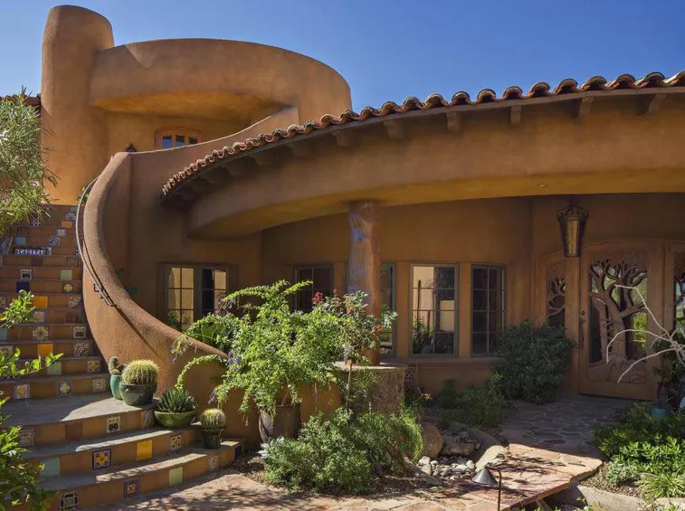 Casa realizzata seguendo i dettami della bioarchitettura