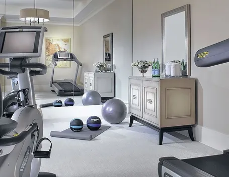 Palestra in casa attrezzata