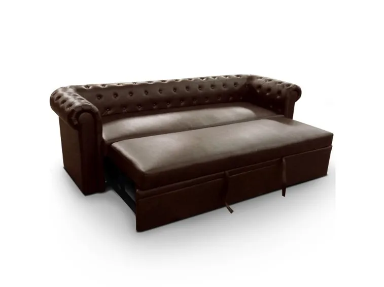 Divano in pelle letto