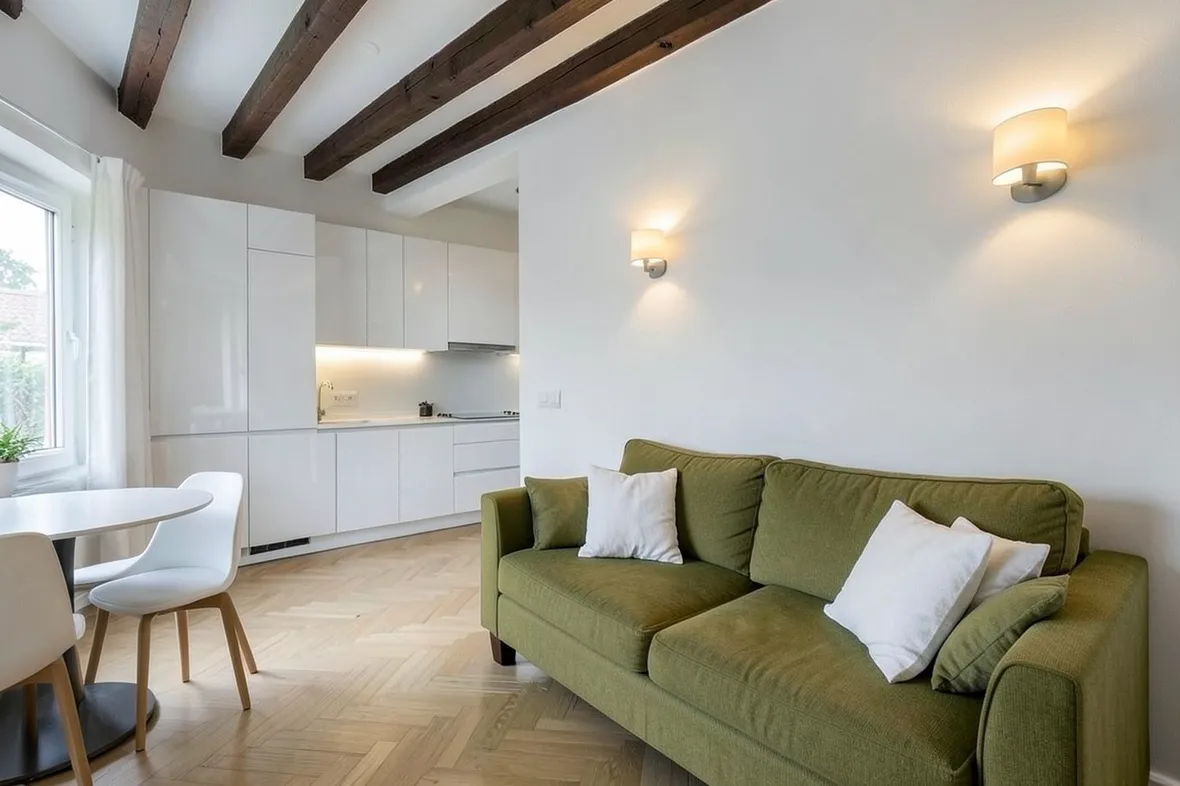 DIvano per cucina in tessuto