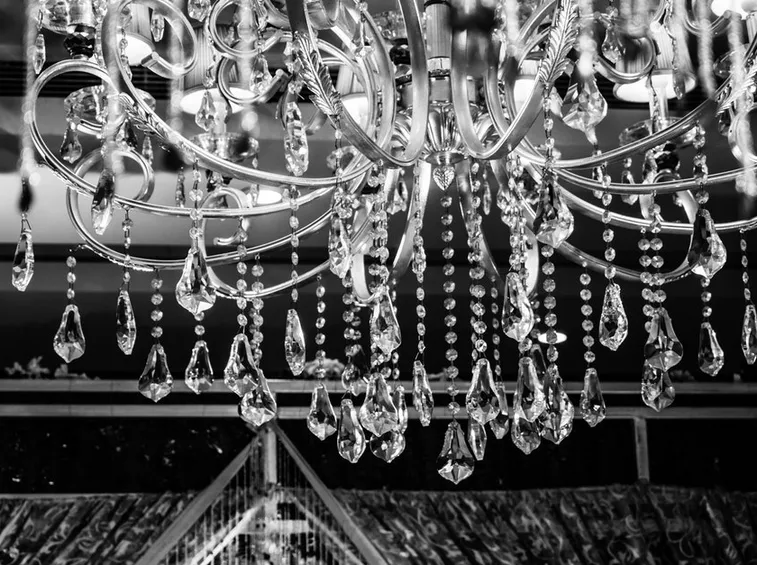 Lampadario a gocce