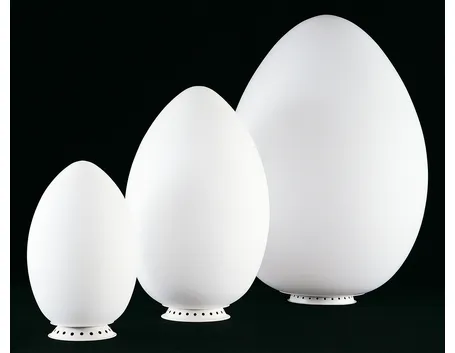 Modelli di diverse misure di lampada a uovo