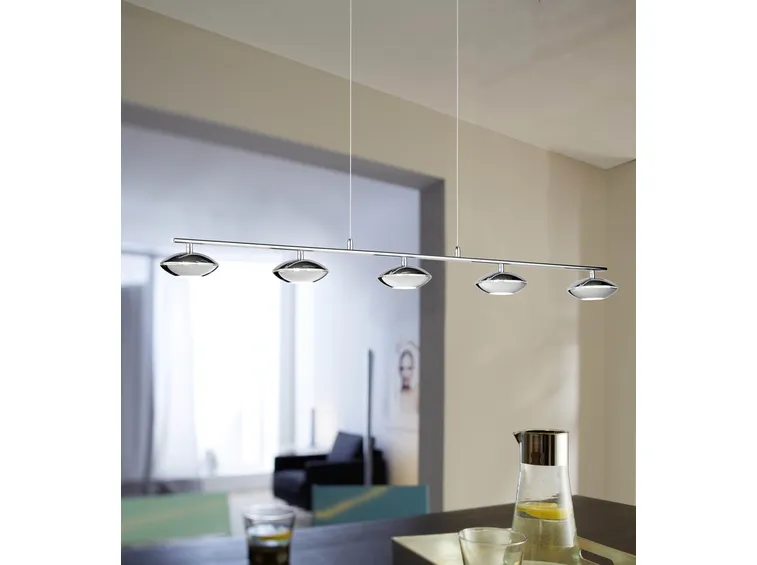 Lampadario moderno in cucina