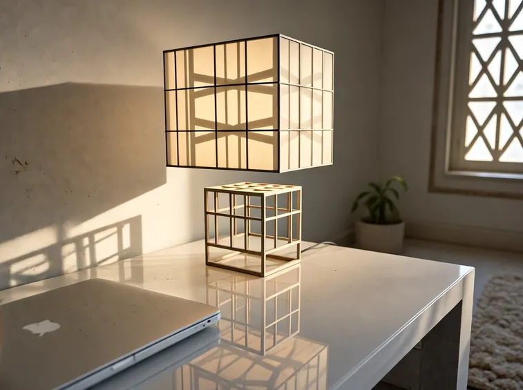 Lampada da tavolo 3D
