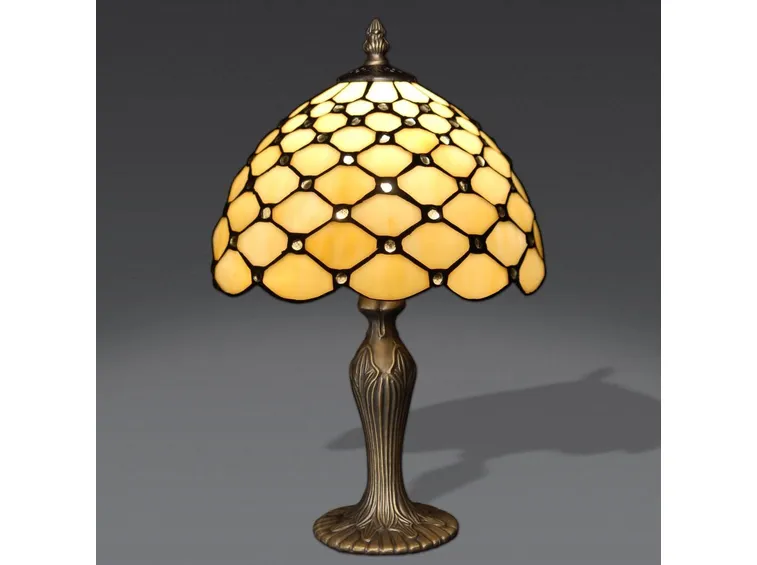 Lampada Tiffany da comodino