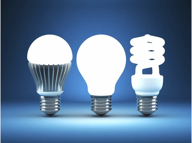 Diversi modelli di lampadina