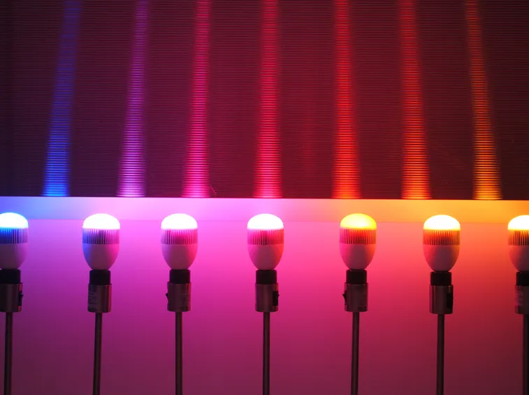 Una ampia gamma di colori