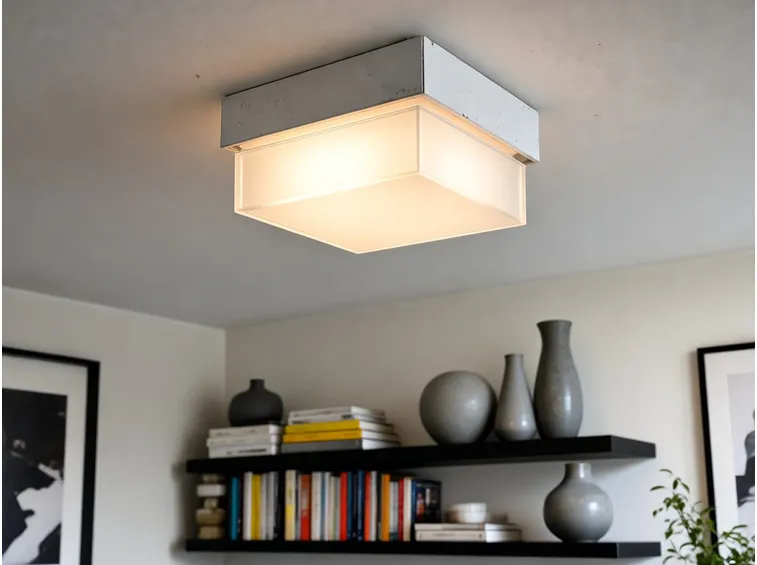 Plafoniera led quadrata