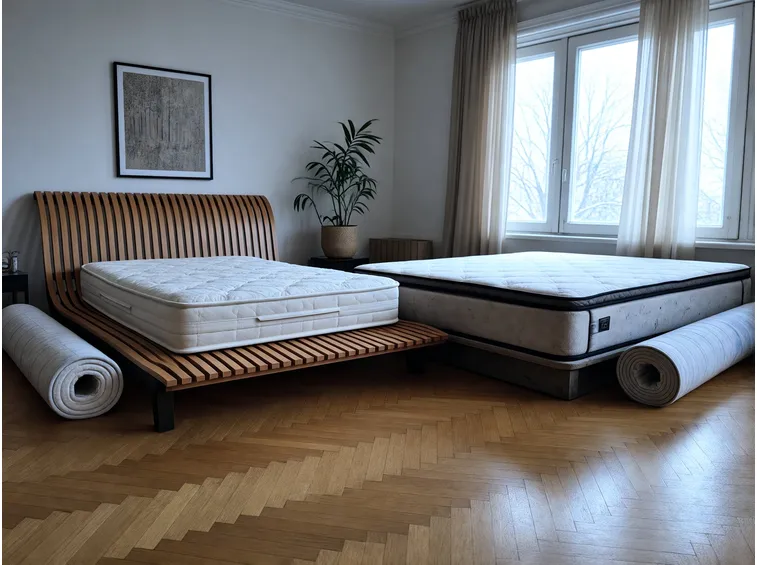 Rete a doghe, letto contenitore e basi piene: cosa cambia sotto il letto
