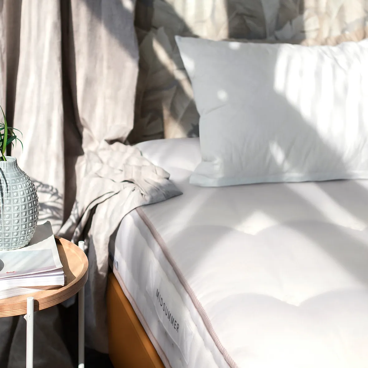 Cosa può fare un topper quando il letto d'inverno sembra freddo (foto Topper Midsummer Milano Ultra Dry)