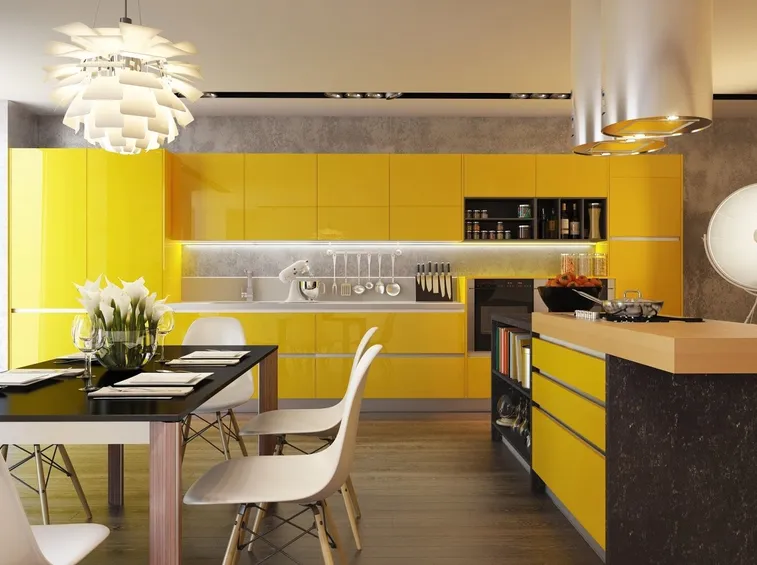 Allegra cucina gialla