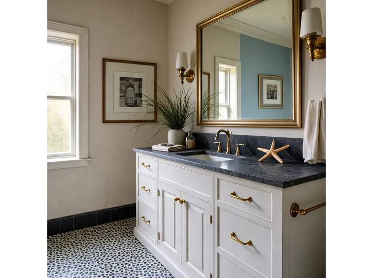 Mobili da bagno in stile country