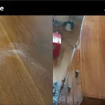 Mobile prima e dopo il restauro