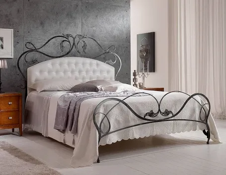 Letto in ferro battuto