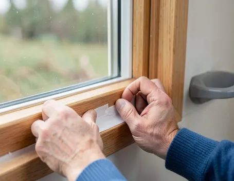 Applicare le guarnizioni sui bordi degli infissi