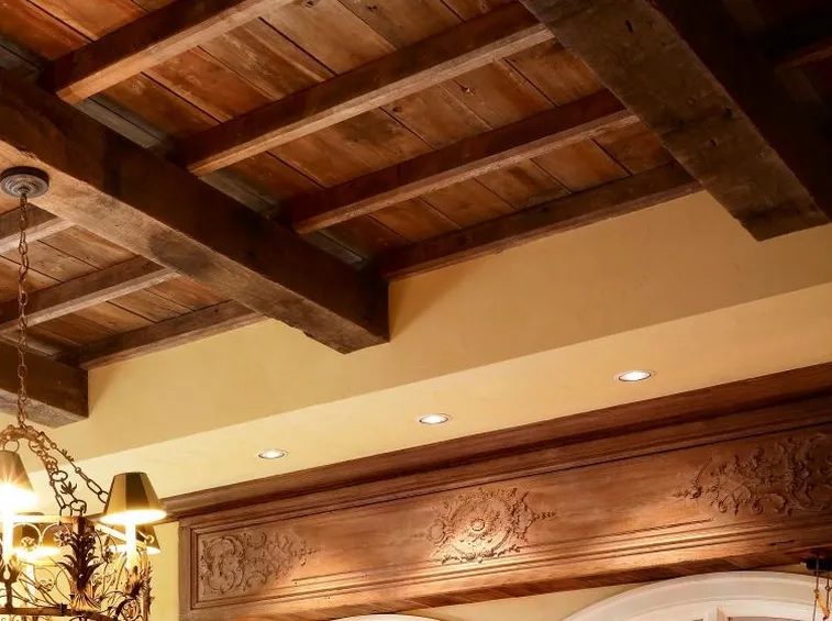 Interni in legno restaurati