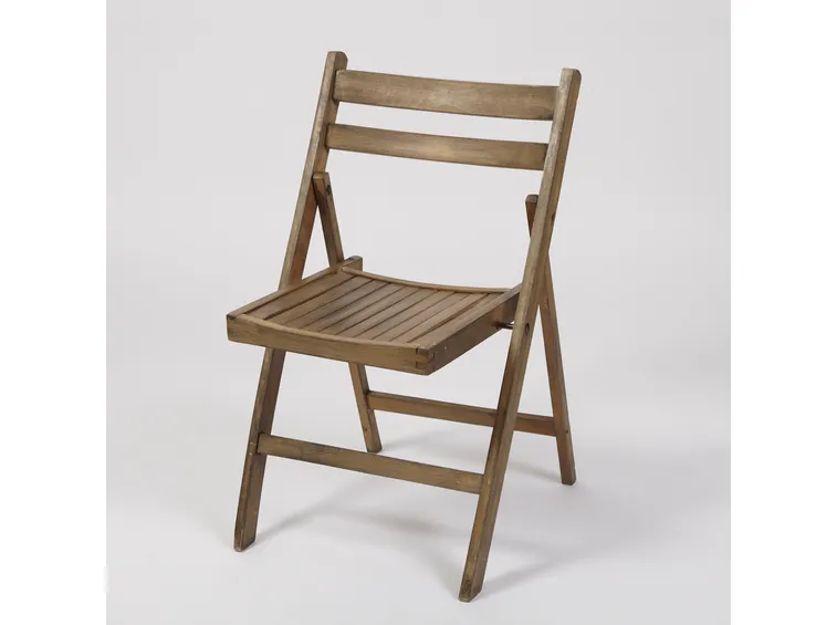 Sedia pieghevole in legno