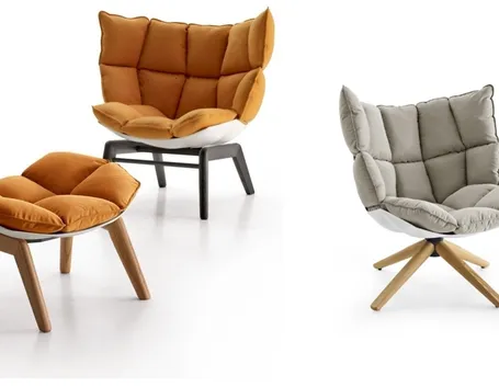 Sedie design rivestite