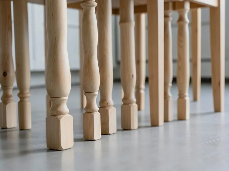 gambe per tavoli in legno