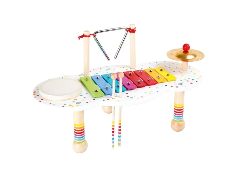 Tavolini per bambini compresi di tastiera musicale