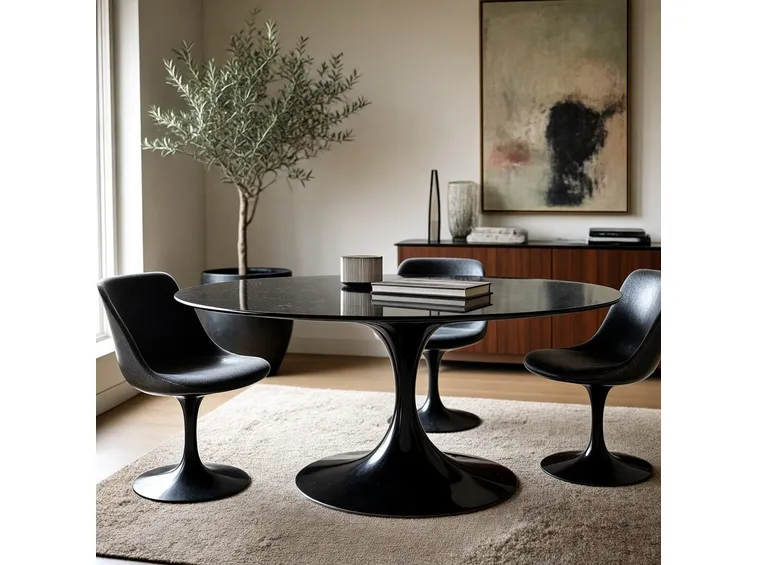 Tavolo rotondo dal design ultramoderno