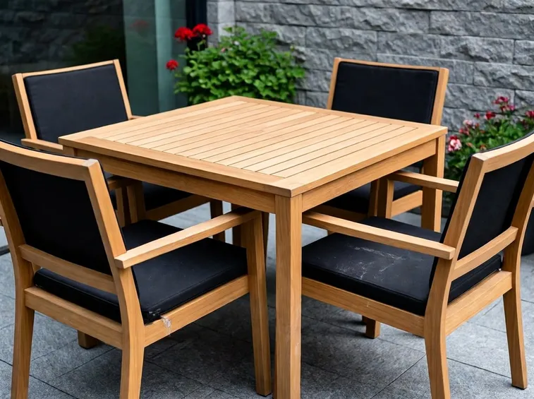 Tavolo per giardino in legno