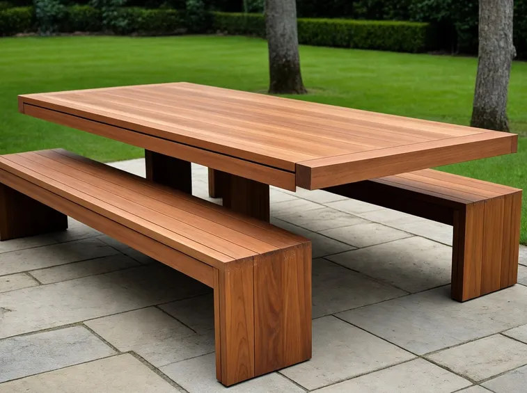 Tavolo da giardino in teak