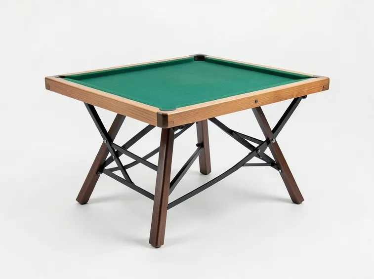 Un tavolo verde da gioco