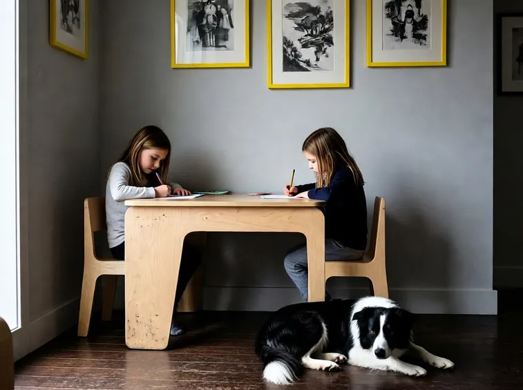 Tavolino bambino legno