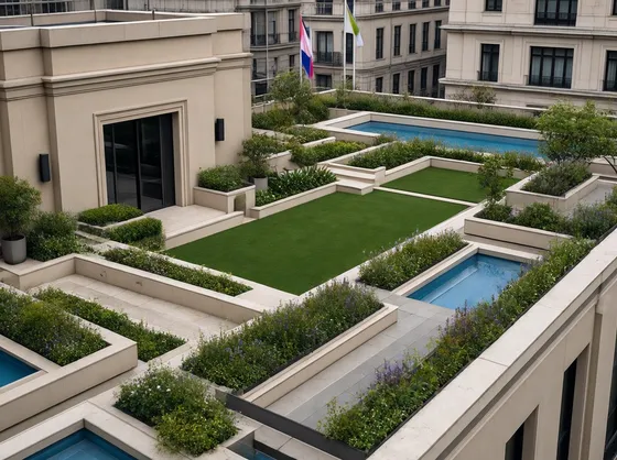 Un giardino pensile