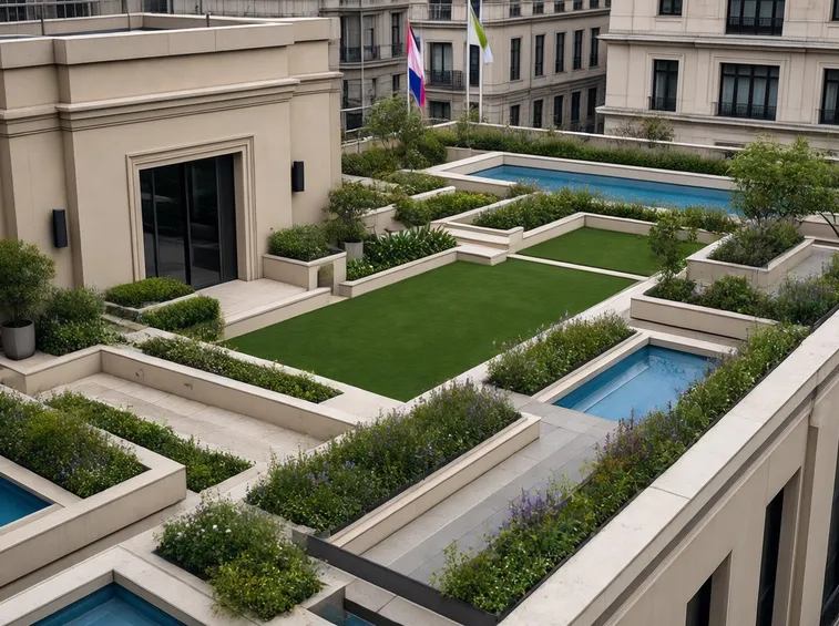 Un giardino pensile