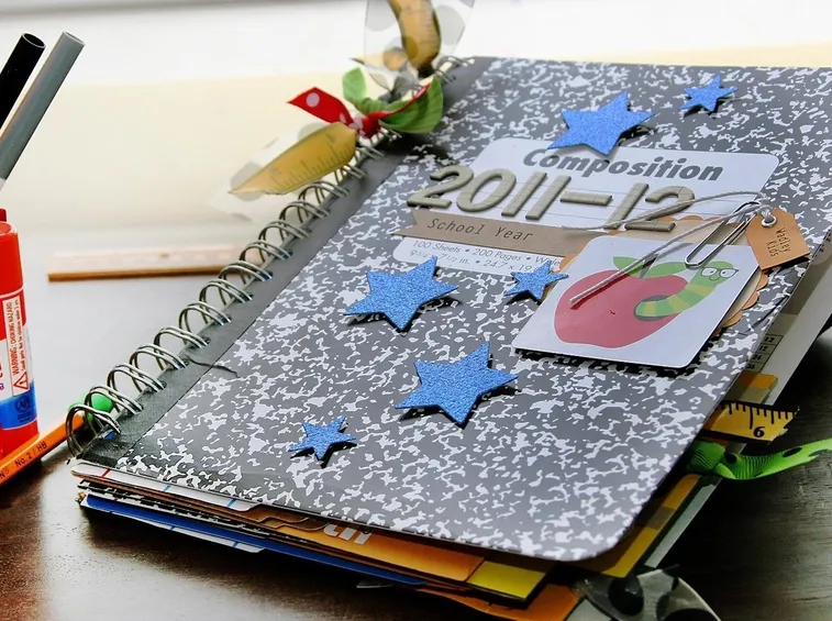 Diario per scrapbooking