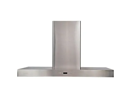 Cappa in acciaio inox dalla forma rettangolare