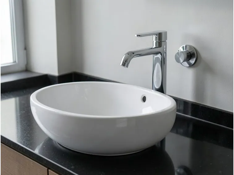 Esempio di lavabo d'appoggio