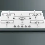 Piano vetro bianco