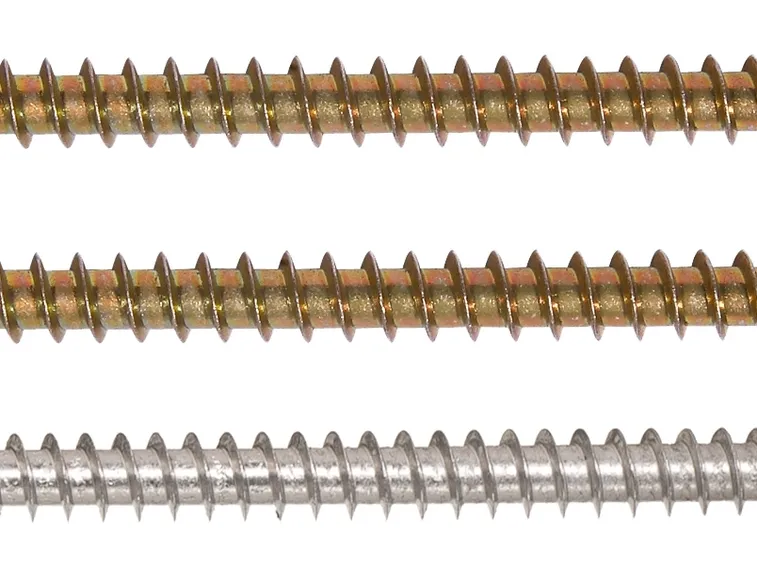 Esemplari di viti per legno