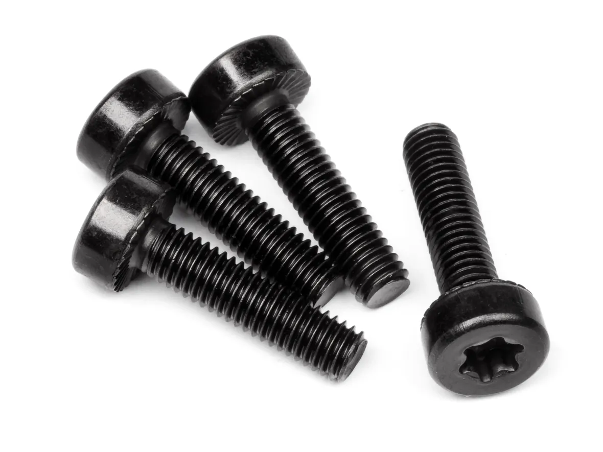 Esempio di viti Torx.