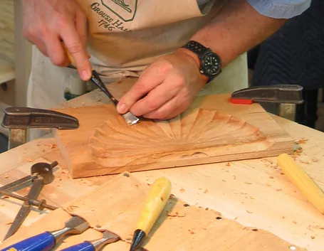 Attrezzi per intaglio del legno