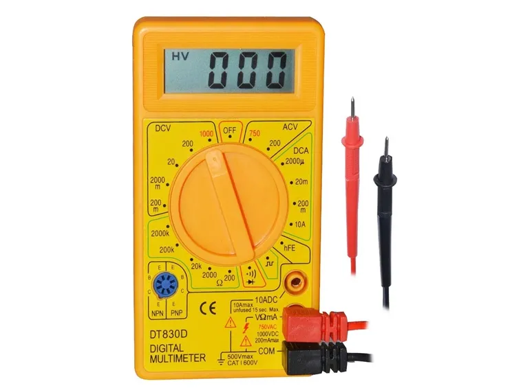 Usare tester analogico
