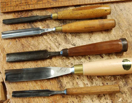 Set di sgorbie per legno