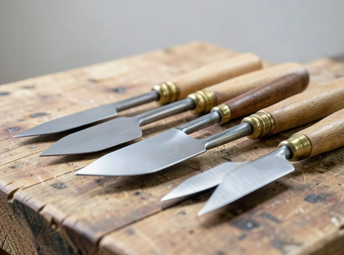 Set di sgorbie per legno