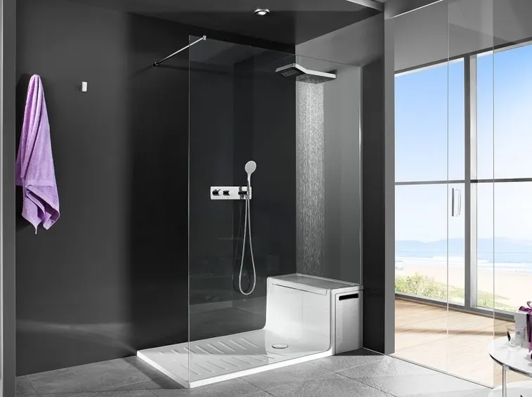 Cabina doccia in vetro