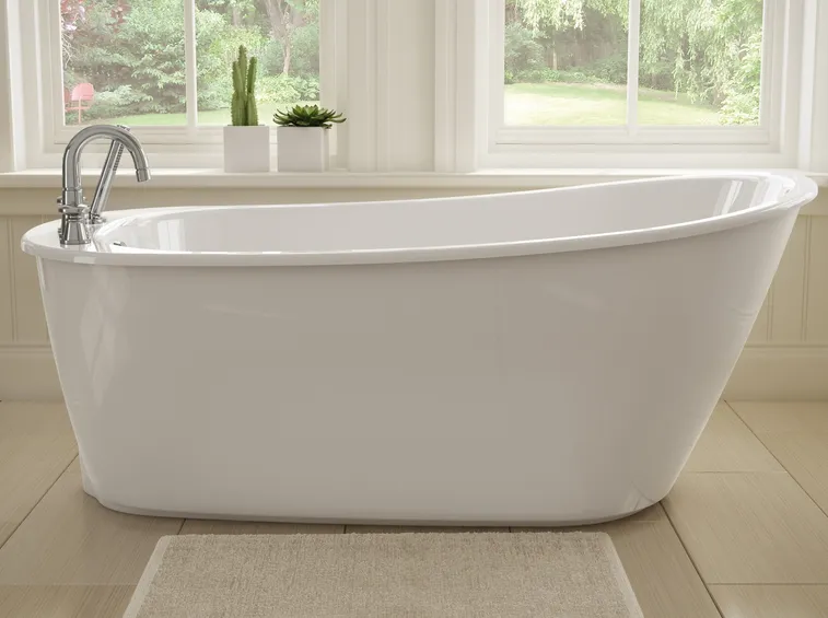 vasca da bagno in stile vintage