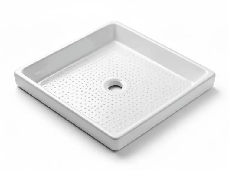 Bagno piatto doccia ceramica angolare