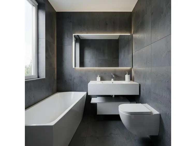 Piccolo bagno moderno