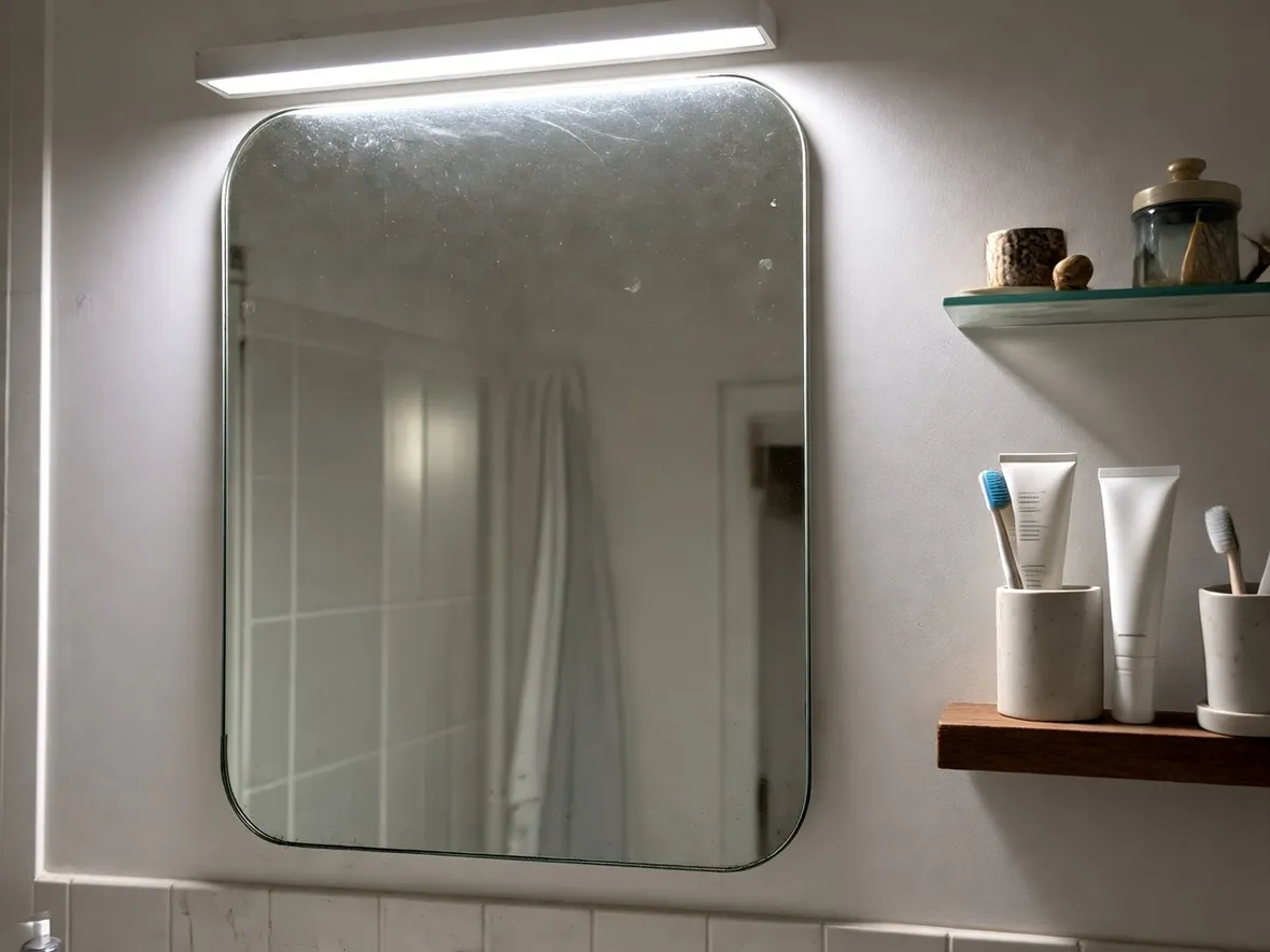 Esempio di specchio in bagno
