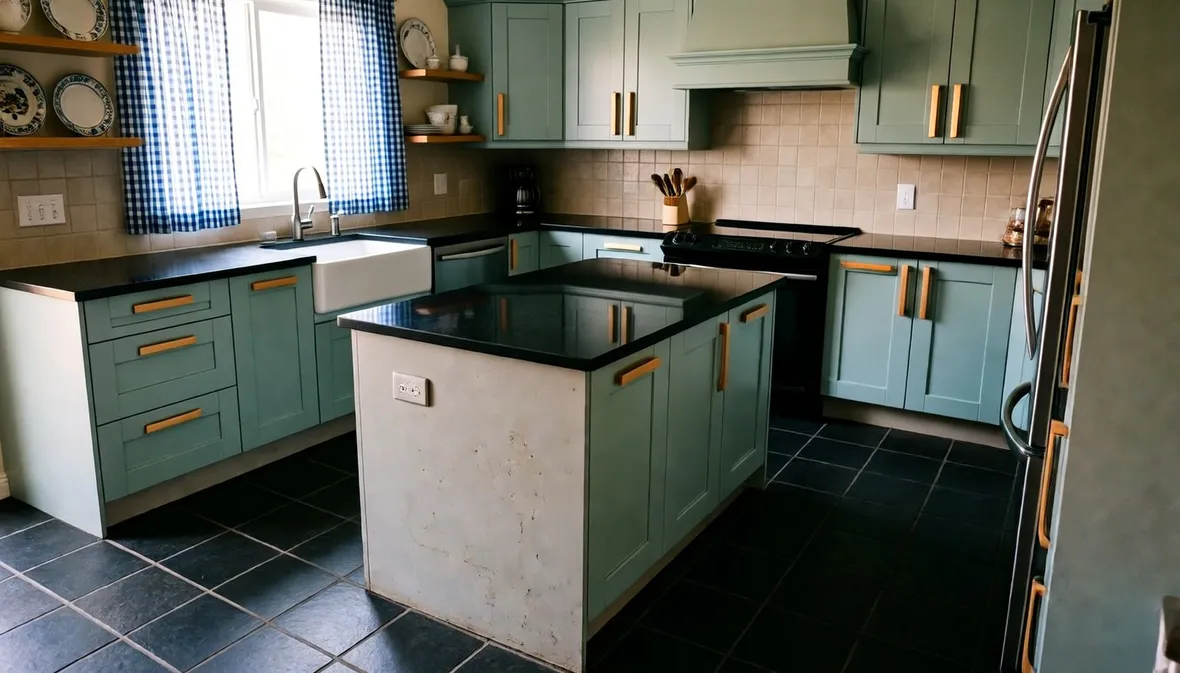 Cucina moderna e accessoriata